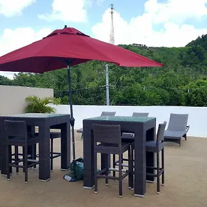 Fully Air-Conditioned Beach Front Penthouse Apartment Naguabo